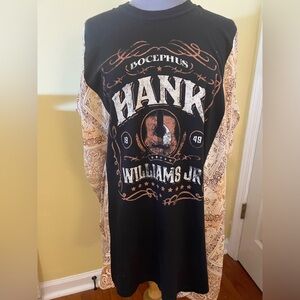 Hank Williams Jr Premium Custom Band Tee
